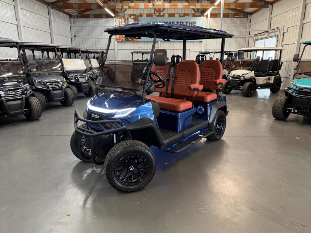 2026 Venom Stealth 4L - Metallic Blue - Brown Seats - Black Wheels - Image 10